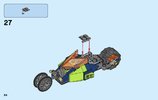 Building Instructions - LEGO - NEXO KNIGHTS - 70358 - Aaron's Stone Destroyer: Page 64