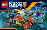 Building Instructions - LEGO - NEXO KNIGHTS - 70358 - Aaron's Stone Destroyer: Page 1