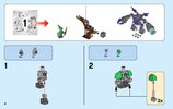 Building Instructions - LEGO - NEXO KNIGHTS - 70358 - Aaron's Stone Destroyer: Page 4