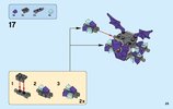 Building Instructions - LEGO - NEXO KNIGHTS - 70358 - Aaron's Stone Destroyer: Page 25