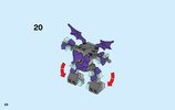 Building Instructions - LEGO - NEXO KNIGHTS - 70358 - Aaron's Stone Destroyer: Page 28