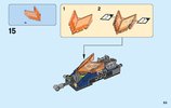 Building Instructions - LEGO - NEXO KNIGHTS - 70358 - Aaron's Stone Destroyer: Page 53