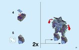 Building Instructions - LEGO - NEXO KNIGHTS - 70359 - Lance vs. lightning: Page 31