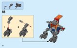 Building Instructions - LEGO - NEXO KNIGHTS - 70361 - Macy's Bot Drop Dragon: Page 22