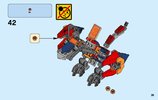 Building Instructions - LEGO - NEXO KNIGHTS - 70361 - Macy's Bot Drop Dragon: Page 39