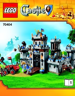 Building Instructions - LEGO - 70404 - King's Castle: Page 1