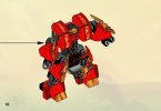 Building Instructions - LEGO - 70500 - Kai's Fire Mech: Page 16