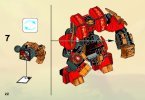 Building Instructions - LEGO - 70500 - Kai's Fire Mech: Page 22