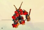 Building Instructions - LEGO - 70500 - Kai's Fire Mech: Page 28