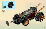 Building Instructions - LEGO - NINJAGO - 70502 - Cole's Earth Driller: Page 53