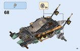 Building Instructions - LEGO - NINJAGO - 70589 - Rock Roader: Page 45