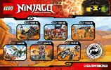 Building Instructions - LEGO - NINJAGO - 70589 - Rock Roader: Page 56