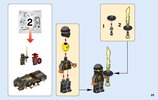 Building Instructions - LEGO - NINJAGO - 70589 - Rock Roader: Page 25