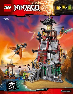 Building Instructions - LEGO - NINJAGO - 70594 - The Lighthouse Siege: Page 1