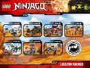 Building Instructions - LEGO - NINJAGO - 70596 - Samurai X Cave Chaos: Page 216