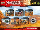 Building Instructions - LEGO - NINJAGO - 70596 - Samurai X Cave Chaos: Page 216