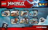 Building Instructions - LEGO - NINJAGO - 70600 - Ninja Bike Chase: Page 32