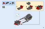 Building Instructions - LEGO - NINJAGO - 70600 - Ninja Bike Chase: Page 19