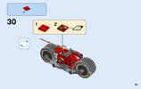 Building Instructions - LEGO - NINJAGO - 70600 - Ninja Bike Chase: Page 35