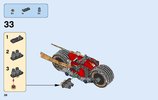 Building Instructions - LEGO - NINJAGO - 70600 - Ninja Bike Chase: Page 38