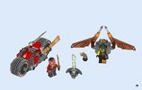 Building Instructions - LEGO - NINJAGO - 70600 - Ninja Bike Chase: Page 39