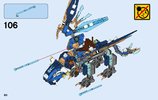 Building Instructions - LEGO - NINJAGO - 70602 - Jay’s Elemental Dragon: Page 60