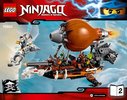 Building Instructions - LEGO - NINJAGO - 70603 - Raid Zeppelin: Page 1