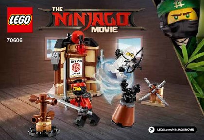 Building Instructions - LEGO - THE LEGO NINJAGO MOVIE - 70606 - Spinjitzu Training: Page 1