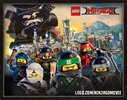 Building Instructions - LEGO - THE LEGO NINJAGO MOVIE - 70608 - Master Falls: Page 71