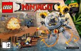 Building Instructions - LEGO - THE LEGO NINJAGO MOVIE - 70610 - Flying Jelly Sub: Page 1