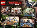 Building Instructions - LEGO - THE LEGO NINJAGO MOVIE - 70611 - Water Strider: Page 70