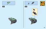 Building Instructions - LEGO - THE LEGO NINJAGO MOVIE - 70612 - Green Ninja Mech Dragon: Page 63