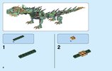 Building Instructions - LEGO - THE LEGO NINJAGO MOVIE - 70612 - Green Ninja Mech Dragon: Page 6