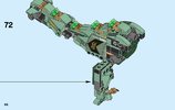 Building Instructions - LEGO - THE LEGO NINJAGO MOVIE - 70612 - Green Ninja Mech Dragon: Page 66