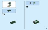 Building Instructions - LEGO - THE LEGO NINJAGO MOVIE - 70612 - Green Ninja Mech Dragon: Page 67