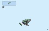 Building Instructions - LEGO - THE LEGO NINJAGO MOVIE - 70612 - Green Ninja Mech Dragon: Page 71