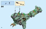 Building Instructions - LEGO - THE LEGO NINJAGO MOVIE - 70612 - Green Ninja Mech Dragon: Page 74