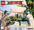 Building Instructions - LEGO - THE LEGO NINJAGO MOVIE - 70612 - Green Ninja Mech Dragon: Page 1