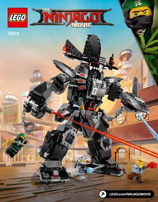 Building Instructions - LEGO - THE LEGO NINJAGO MOVIE - 70613 - Garma Mecha Man: Page 1