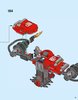 Building Instructions - LEGO - THE LEGO NINJAGO MOVIE - 70615 - Fire Mech: Page 75