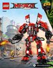 Building Instructions - LEGO - THE LEGO NINJAGO MOVIE - 70615 - Fire Mech: Page 1