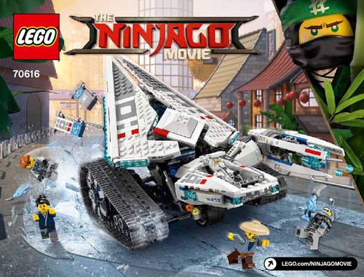 Building Instructions - LEGO - THE LEGO NINJAGO MOVIE - 70616 - Ice Tank: Page 1