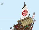 Building Instructions - LEGO - THE LEGO NINJAGO MOVIE - 70618 - Destiny's Bounty: Page 280