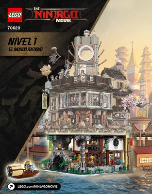 Building Instructions - LEGO - THE LEGO NINJAGO MOVIE - 70620 - NINJAGO® City: Page 1