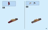 Building Instructions - LEGO - NINJAGO - 70623 - Destiny's Shadow: Page 65