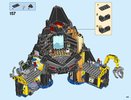 Building Instructions - LEGO - THE LEGO NINJAGO MOVIE - 70631 - Garmadon's Volcano Lair: Page 109