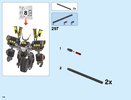 Building Instructions - LEGO - THE LEGO NINJAGO MOVIE - 70632 - Quake Mech: Page 134