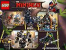 Building Instructions - LEGO - THE LEGO NINJAGO MOVIE - 70632 - Quake Mech: Page 160