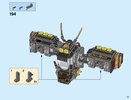 Building Instructions - LEGO - THE LEGO NINJAGO MOVIE - 70632 - Quake Mech: Page 75