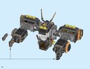 Building Instructions - LEGO - THE LEGO NINJAGO MOVIE - 70632 - Quake Mech: Page 92